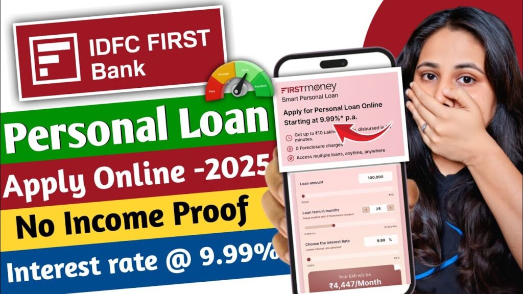IDFC First Bank personal loan